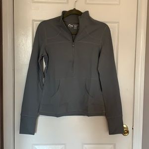 Grey 1/2 Zip Pullover